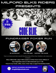 Milford Elks Riders Code Blue Fundraiser
